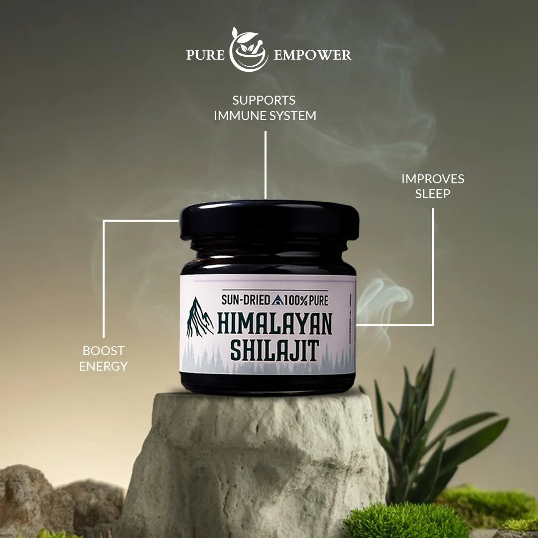 Himalayan Shilajit Resin – Natural Mineral-Rich Extract