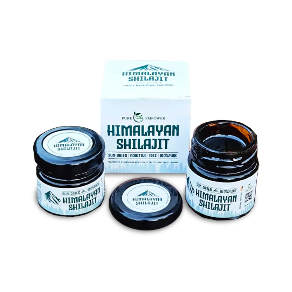 Pure Empower Shilajit Power Duo – 30g + 50g Combo | Save $6.90 | Maximum Strength & Energy Boost